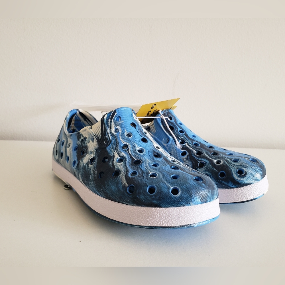 Toddler Boys' Blue EVA Sandals Size 8